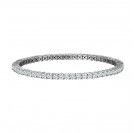 Браслет с бриллиантом из белого золота 585 пробы