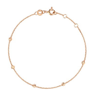 Браслет из красного золота 585 пробы фото