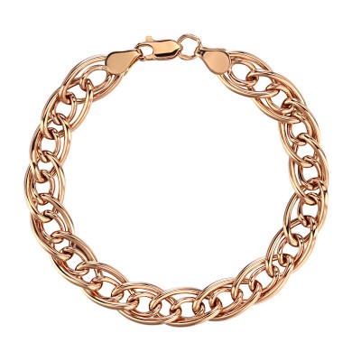 Браслет из красного золота 585 пробы фото