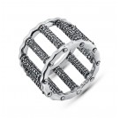 Кольцо Десять заповедей из серебра 925 пробы