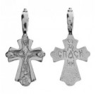 Крест из серебра 925 пробы с