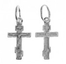 Крест из серебра 925 пробы с