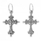 Крест из серебра 925 пробы с