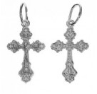 Крест из серебра 925 пробы с