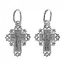 Крест из серебра 925 пробы с