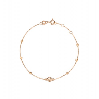 Браслет из красного золота 585 пробы фото