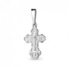 Крест из серебра 925 пробы с