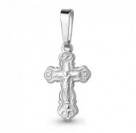 Крест из серебра 925 пробы с