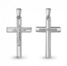 Крест из серебра 925 пробы с