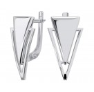Серьги из серебра 925 пробы