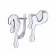 Серьги из серебра 925 пробы