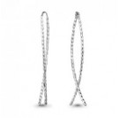 Серьги из серебра 925 пробы с