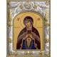 Икона Божией Матери Помощница в родах в серебряном окладе