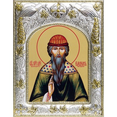 Икона Вадим Персидский в серебряном окладе фото