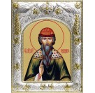 Икона Вадим Персидский в серебряном окладе