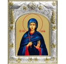 Икона София Святая мученица в серебряном окладе