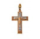 Золотой крест православный, золото 585 пробы