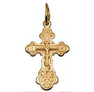 Православный золотой крестик, золото 585 пробы