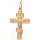 Крестик православный, золото 585 пробы