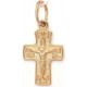 Православный нательный крест, золото 585 пробы