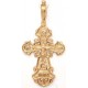 Православный нательный крест, золото 585 пробы 