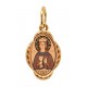 Варвара Св. Золотая именная иконка, золото 585 пробы