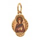 Иоанна Св. Именная иконка-кулон на цепочку, золото 585 пробы