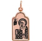 Никита Св. Именная иконка-кулон, золото 585 пробы