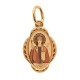 Нина Св. Именная иконка-кулон на шею, золото 585 пробы