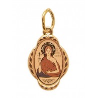 Подвеска Мария Египетская Св. из золота 585 пробы фото