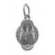 Зинаида Св. Нательная именная иконка из серебра 925 пробы
