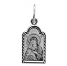 Владимирская Богородица. Иконка из серебра 925 пробы