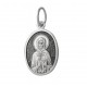 Святая великомученица Марина. Нательная именная иконка из серебра 925 пробы