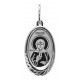 Святая блаженная Матрона Московская. Нательная именная иконка из серебра 925 пробы