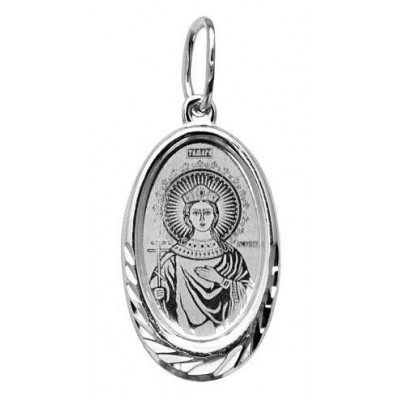 Святая благоверная царица Тамара. Нательная именная иконка из серебра 925 пробы фото