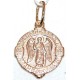 Ангел Хранитель. Нательная икона, серебро 925 пробы с красной позолотой
