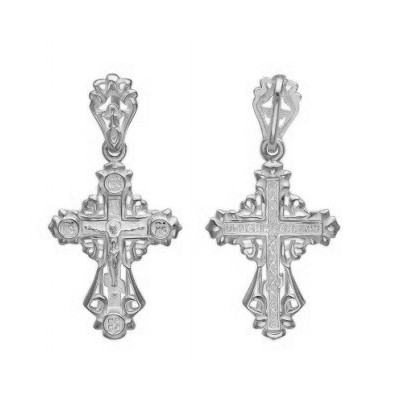 Православный крест, серебро 925 проба фото