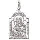 Владимирская Богородица. Образок из серебра 925 пробы