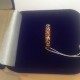 Поразительное православное кольцо Спаси и Сохрани "Трелистник" с алмазной обработкой из золота 585 пробы, ширина 3 мм