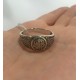 Православное охранное кольцо «Процветший Крест» из серебра 925 пробы