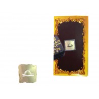 Золотая наклейка "Весы", размер 1*1.5, 1.5*1.5 (элитные подарки- бижутерия) фото