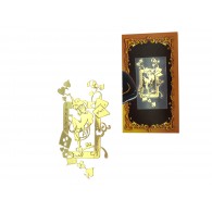 Золотая наклейка "Карта джокер", размер 3*5,  4*4 (элитные подарки- бижутерия) фото