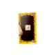 Золотая наклейка "Знак зодиака Рыбы", размер 1*1.5, 1.5*1.5 (элитные подарки- бижутерия)