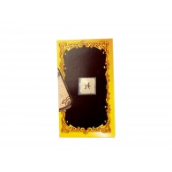 Золотая наклейка "Знак зодиака Рыбы", размер 1*1.5, 1.5*1.5 (элитные подарки- бижутерия) фото