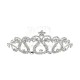 Праздничный свадебный гребешок-заколка для волос в виде короны, элитная бижутерия