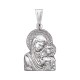 Казанская Богородица. Образок из серебра 925 пробы 