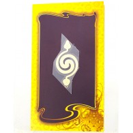 Ювелирная золотая наклейка Змея, размер 2,0*4,0 (элитные подарки- бижутерия) фото