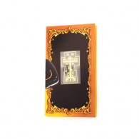 Золотая наклейка в виде креста голгофы (Сувениры и аксессуары) фото