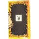 Золотая наклейка "Плейбой", размер 1,5*1,5 (элитные подарки- бижутерия)